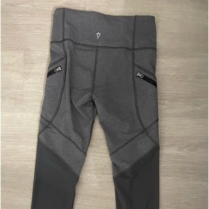 Ivivva size 12 Fun grey pants with mesh